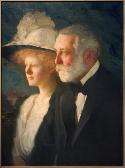 Henry Clay and Helen Frick by Edmund Charles Tarbell